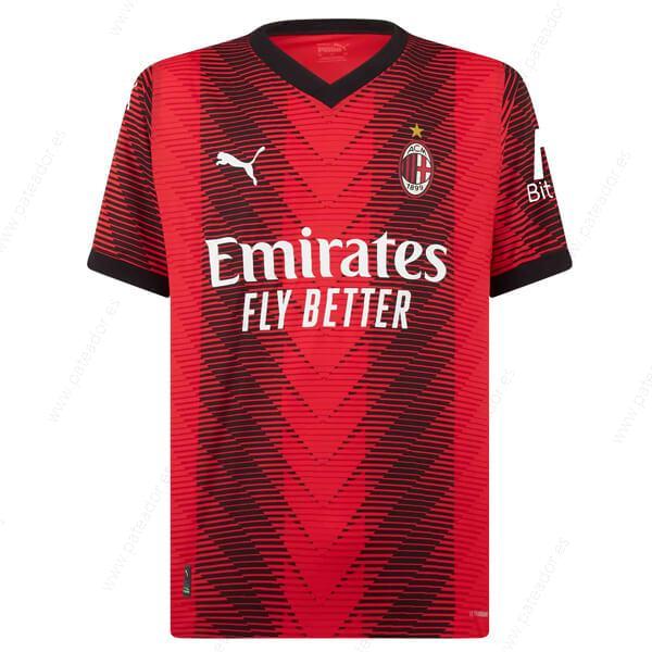 Camiseta de fútbol AC Milan 1ª Equipación Versión para jugador 23/24-Hombre