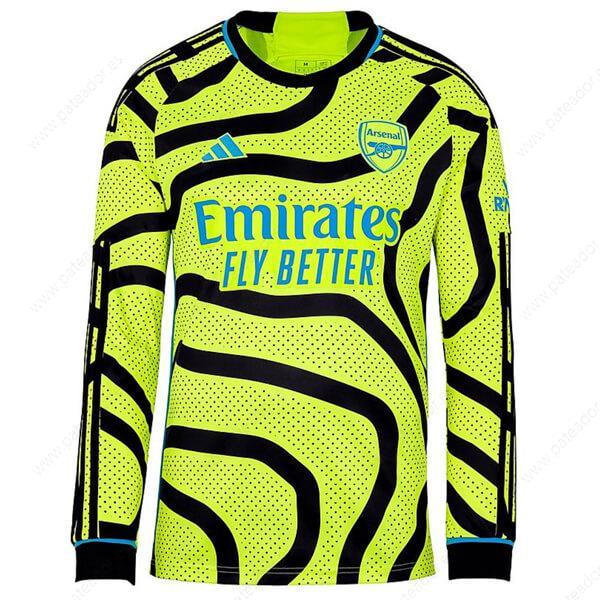 Camiseta de fútbol Arsenal 2ª Equipación Long Sleeve 23/24-Hombre