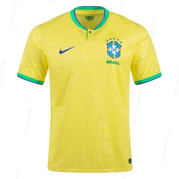 Camiseta de fútbol Brasil 1ª Equipación 2022-Hombre