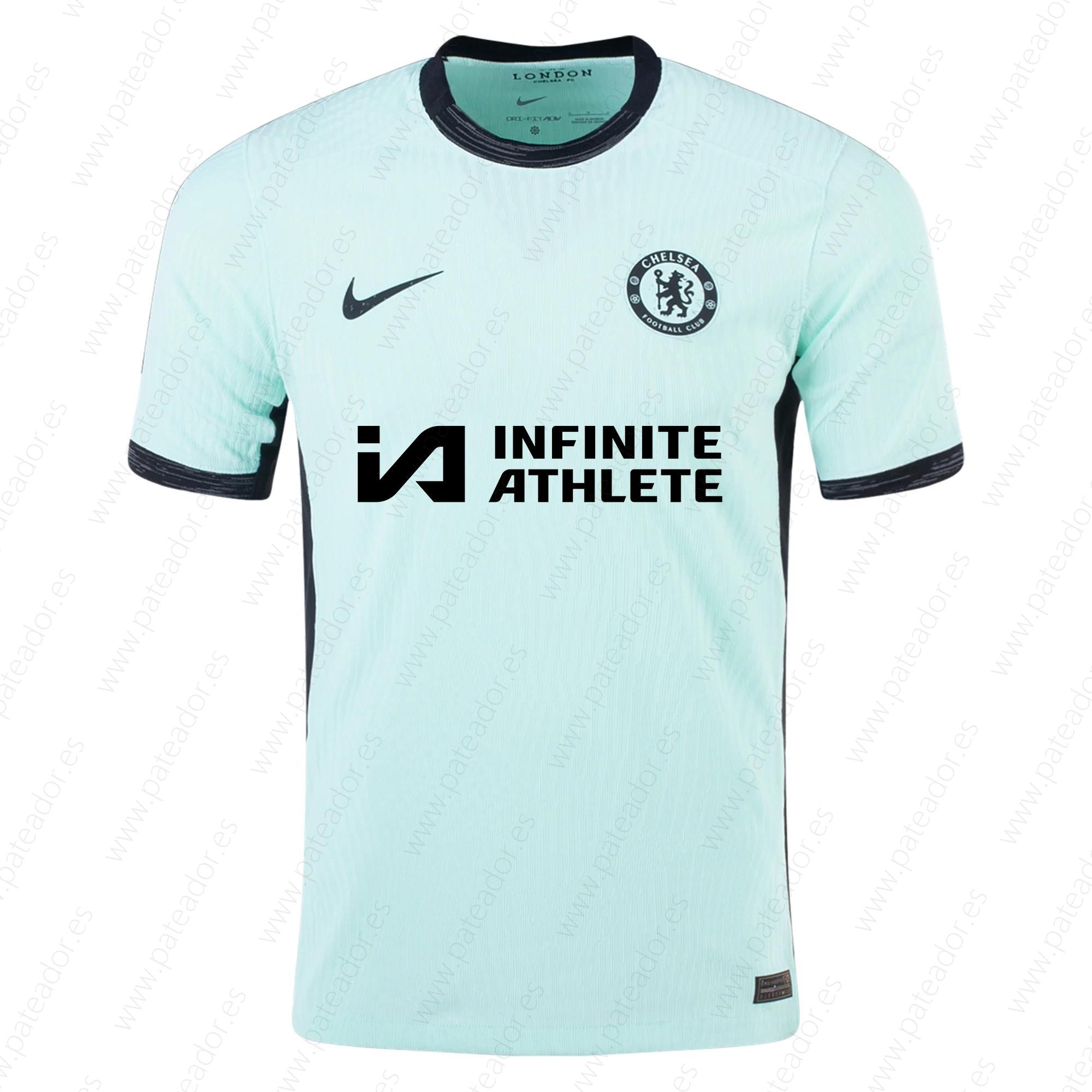 Camiseta de fútbol Chelsea 3ª Equipación Versión para jugador 23/24-Hombre