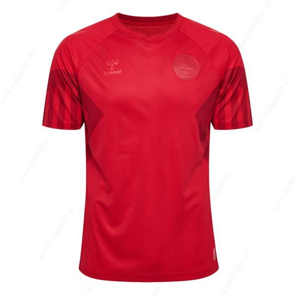 Camiseta de fútbol Dinamarca 1ª Equipación 2022-Hombre