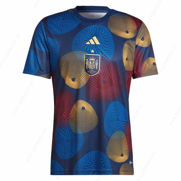 Camiseta de fútbol España Pre Match Training-Hombre