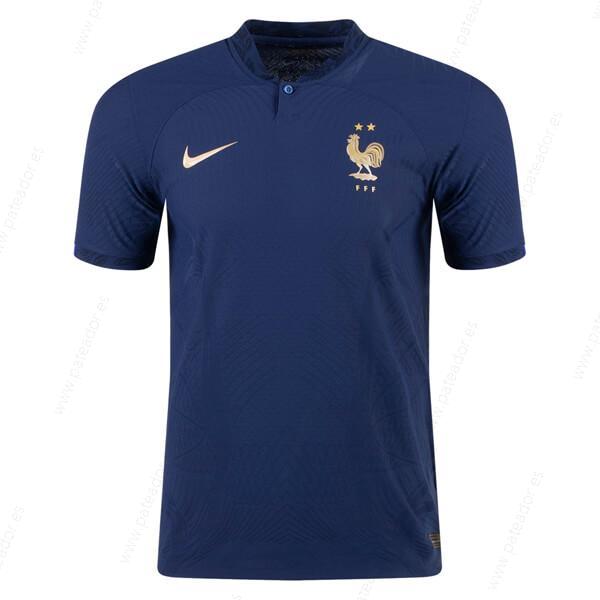 Camiseta de fútbol Francia 1ª Equipación Versión para jugador 2022-Hombre