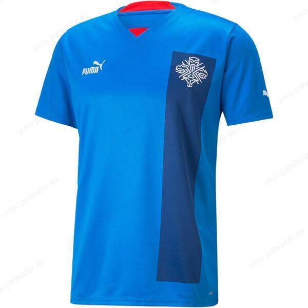 Camiseta de fútbol Islandia 1ª Equipación 2022-Hombre