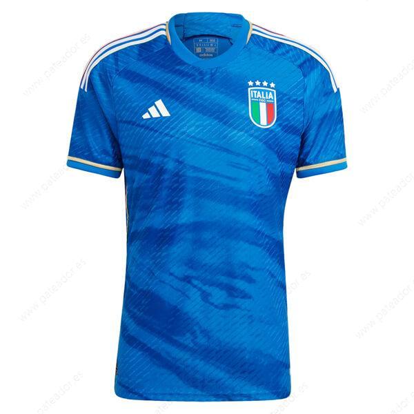 Camiseta de fútbol Italia 1ª Equipación Versión para jugador 2023-Hombre