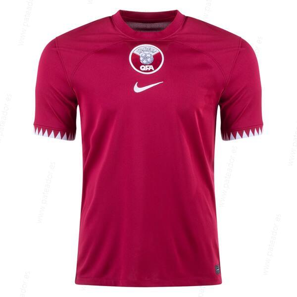 Camiseta de fútbol Katar 1ª Equipación 2022-Hombre