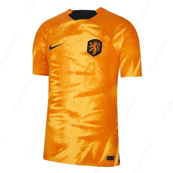Camiseta de fútbol Países Bajos 1ª Equipación Versión para jugador 2022-Hombre