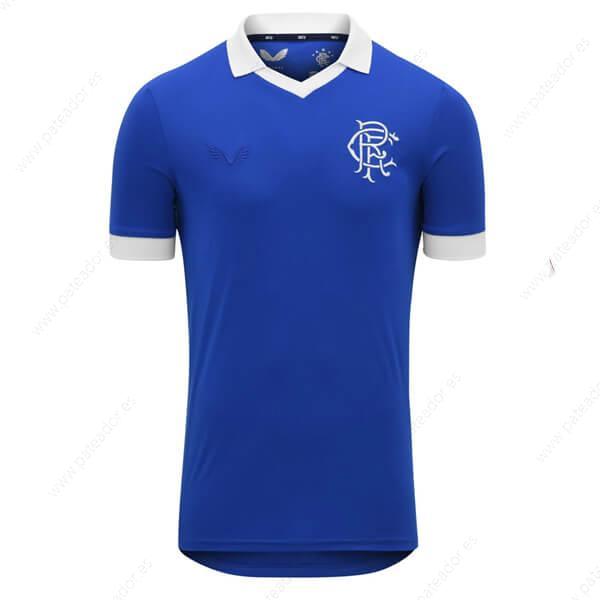 Camiseta de fútbol Rangers Retro Player Edition-Hombre