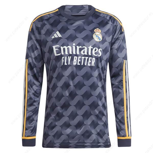 Camiseta de fútbol Real Madrid 2ª Equipación Long Sleeve 23/24-Hombre