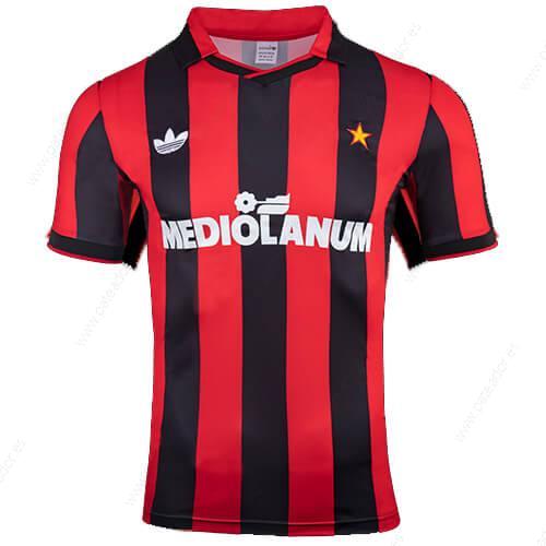 Camiseta de fútbol Retro AC Milan 1ª Equipación 91/92-Hombre