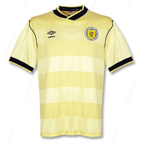 Camiseta de fútbol Retro Escocia 2ª Equipación 86-Hombre