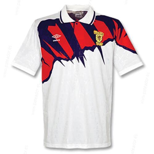 Camiseta de fútbol Retro Escocia 2ª Equipación 91/93-Hombre