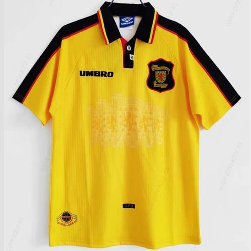 Camiseta de fútbol Retro Escocia 2ª Equipación 97/98-Hombre