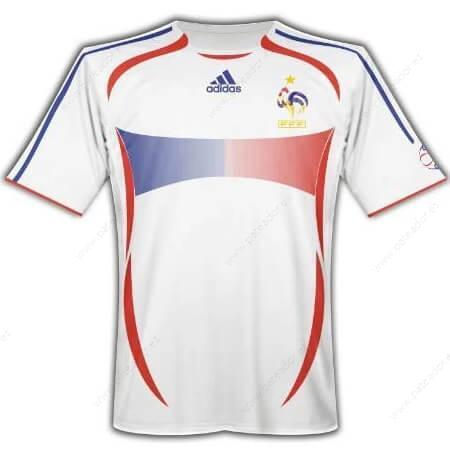 Camiseta de fútbol Retro Francia 2ª Equipación 2006-Hombre