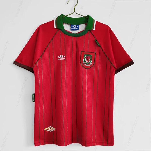 Camiseta de fútbol Retro Gales 1ª Equipación 94-Hombre