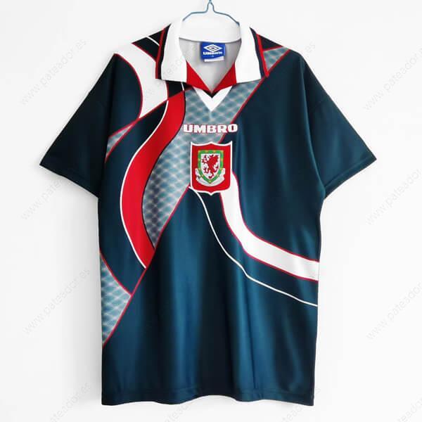 Camiseta de fútbol Retro Gales 2ª Equipación 94-Hombre