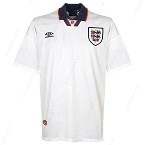 Camiseta de fútbol Retro Inglaterra 1ª Equipación 1994-Hombre