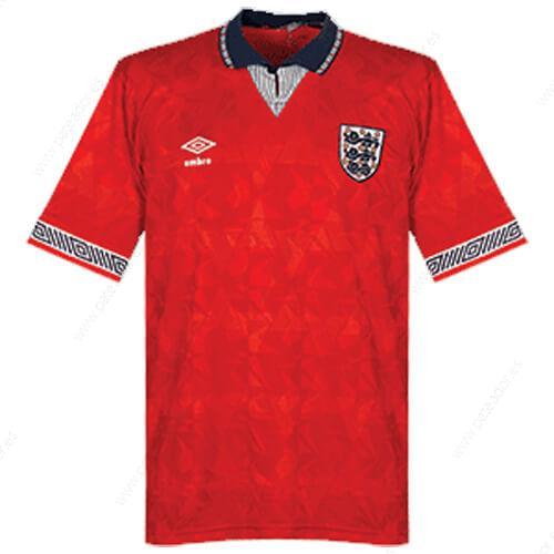 Camiseta de fútbol Retro Inglaterra 2ª Equipación 1990-Hombre