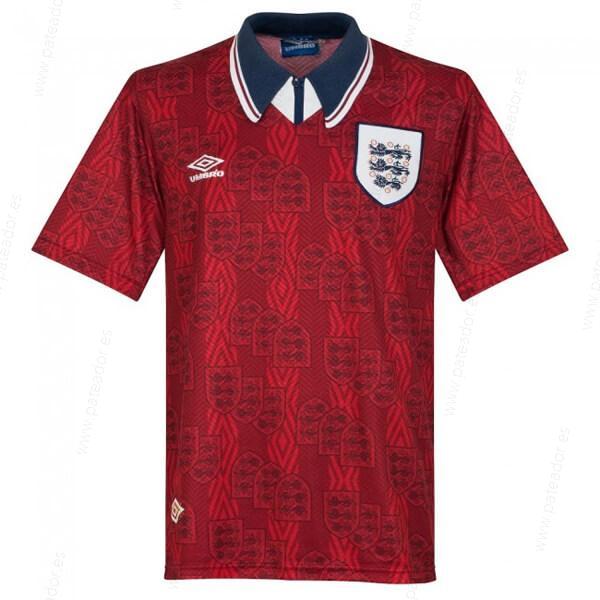 Camiseta de fútbol Retro Inglaterra 2ª Equipación 1994-Hombre