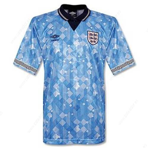 Camiseta de fútbol Retro Inglaterra 3ª Equipación 1990-Hombre