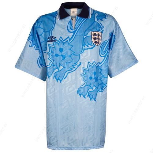 Camiseta de fútbol Retro Inglaterra 3ª Equipación 1992-Hombre