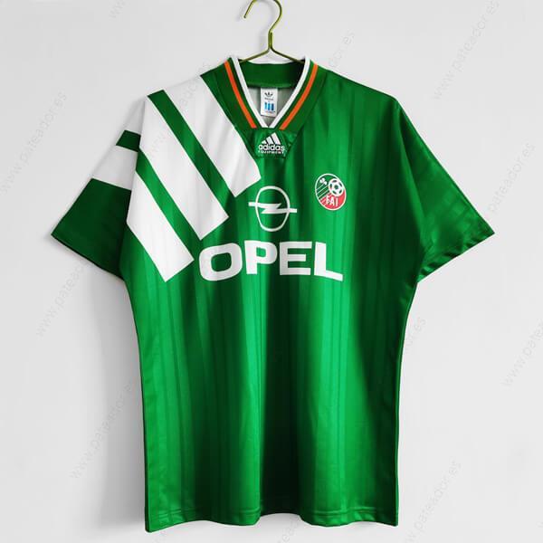 Camiseta de fútbol Retro Irlanda 1ª Equipación 1992-Hombre