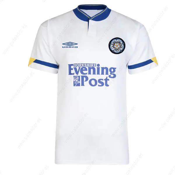 Camiseta de fútbol Retro Leeds United 1ª Equipación 1992-Hombre
