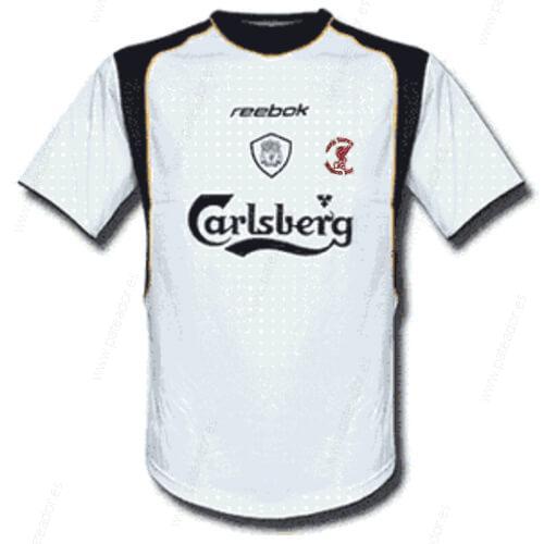 Camiseta de fútbol Retro Liverpool 2ª Equipación 01/02-Hombre