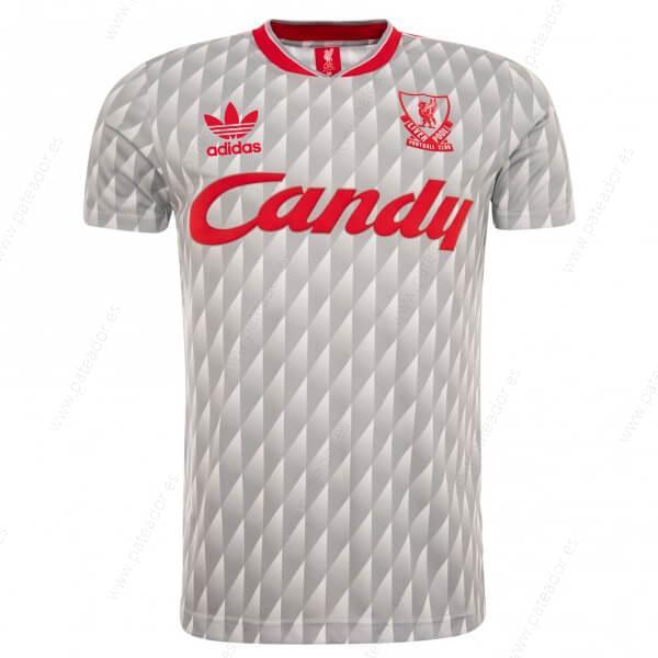 Camiseta de fútbol Retro Liverpool Candy 2ª Equipación 89/91-Hombre