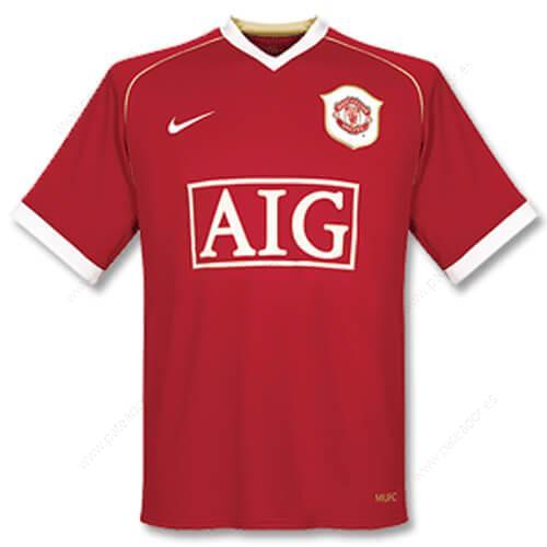 Camiseta de fútbol Retro Manchester United 1ª Equipación 06/07-Hombre