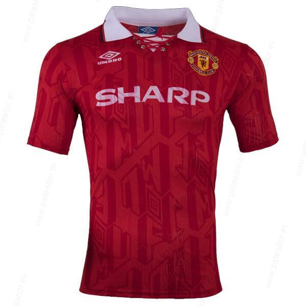 Camiseta de fútbol Retro Manchester United 1ª Equipación 92/94-Hombre