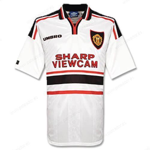Camiseta de fútbol Retro Manchester United 2ª Equipación 97/99-Hombre