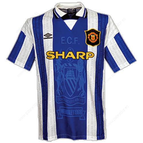 Camiseta de fútbol Retro Manchester United 3ª Equipación 94/96-Hombre