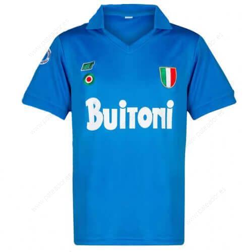 Camiseta de fútbol Retro Napoli 1ª Equipación 1987/88-Hombre