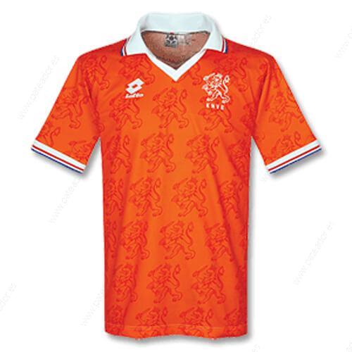 Camiseta de fútbol Retro Países Bajos 1ª Equipación 1996-Hombre