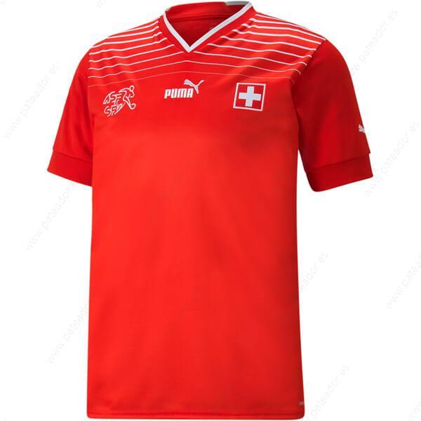 Camiseta de fútbol Suiza 1ª Equipación 2022-Hombre