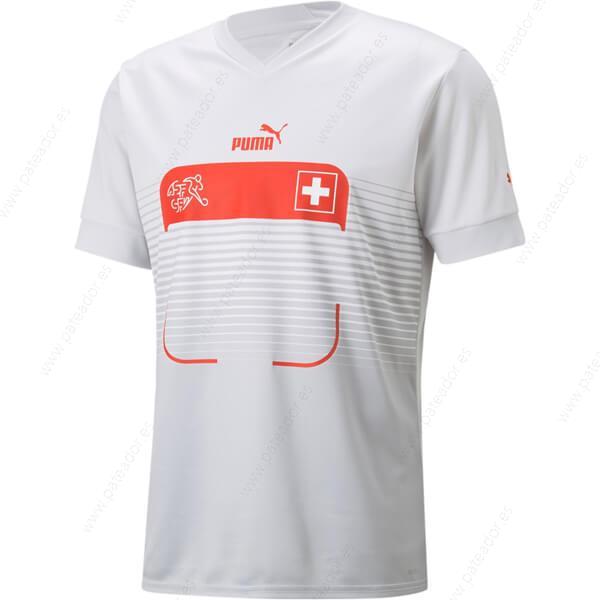 Camiseta de fútbol Suiza 2ª Equipación 2022-Hombre