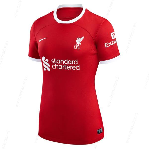 Camisetas de fútbol para mujer Liverpool 1ª Equipación 23/24