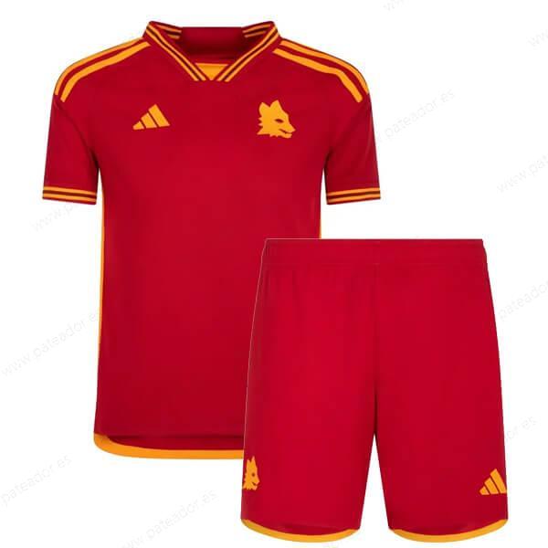 Camisetas de fútbol para niños AS Roma 1ª Equipación 23/24