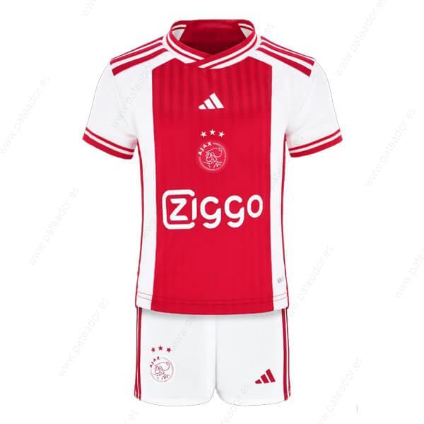 Camisetas de fútbol para niños Ajax 1ª Equipación 23/24