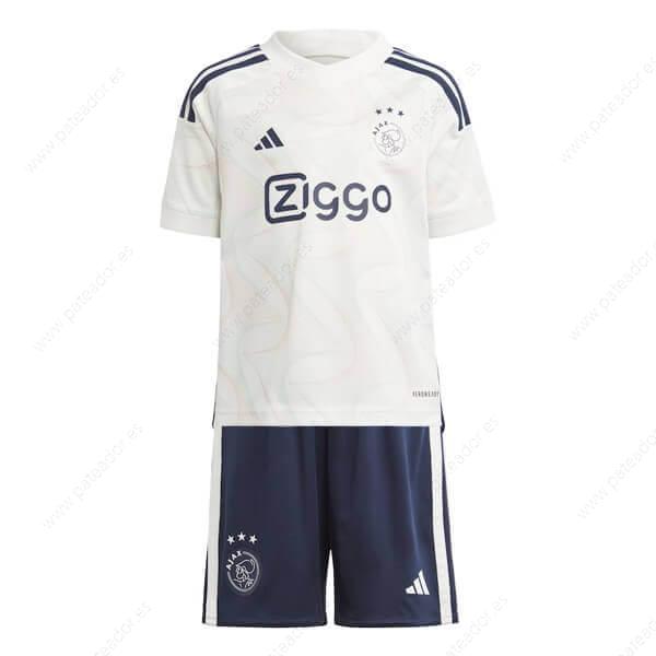 Camisetas de fútbol para niños Ajax 2ª Equipación 23/24