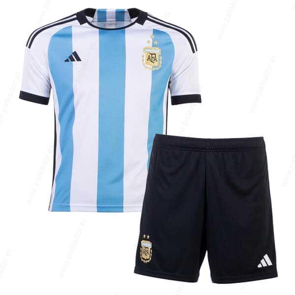 Camisetas de fútbol para niños Argentina 1ª Equipación 22/23