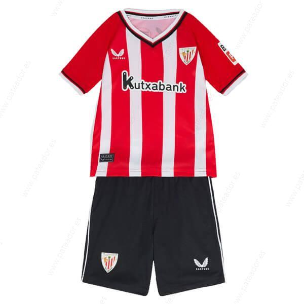 Camisetas de fútbol para niños Athletic Bilbao 1ª Equipación 23/24