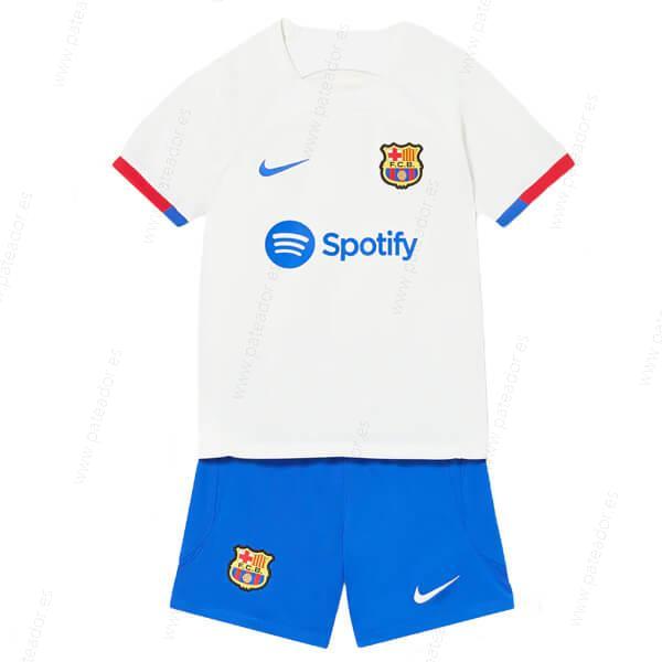 Camisetas de fútbol para niños Barcelona 2ª Equipación 23/24