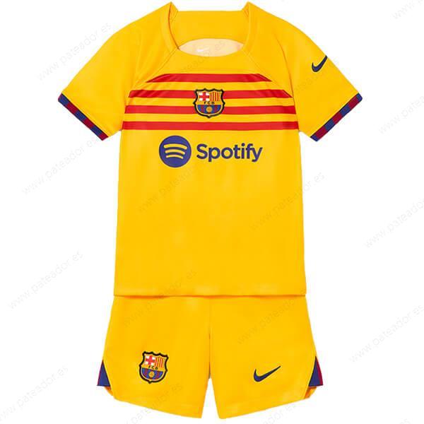 Camisetas de fútbol para niños Barcelona Fourth 22/23