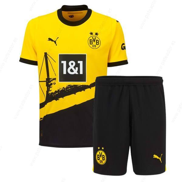 Camisetas de fútbol para niños Borussia Dortmund 1ª Equipación 23/24