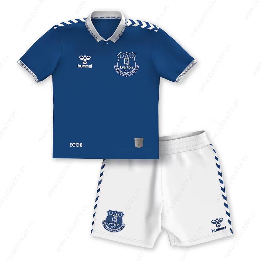 Camisetas de fútbol para niños Everton 1ª Equipación 23/24