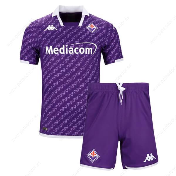 Camisetas de fútbol para niños Fiorentina 1ª Equipación 23/24