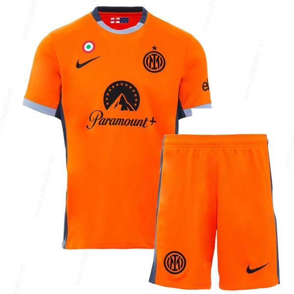 Camisetas de fútbol para niños Inter Milan 3ª Equipación 23/24