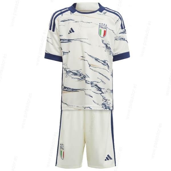 Camisetas de fútbol para niños Italia 2ª Equipación 2023